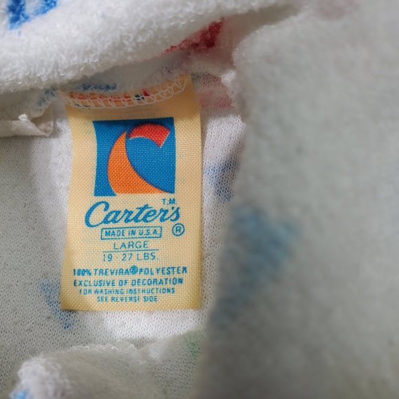 Vintage Terrycloth Footed Pjs 6 months - Picture 5 of 7